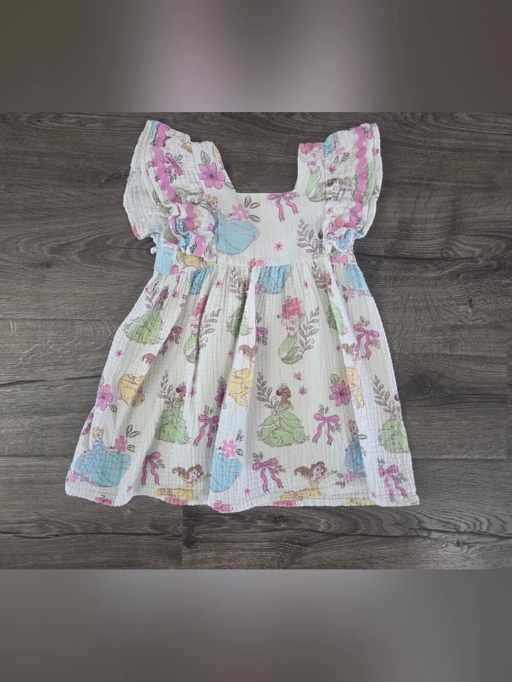 Girls Disney Princess Gauze Dress Size 4t